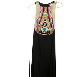 Mara Hoffman Boho embroidered and beaded maxi dress.